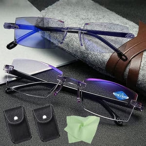 Inteligentne okulary antyradiacyjne Vision™ + skórzane etui
