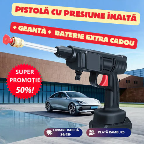 WaterJet™ – myjka ciśnieniowa + torba + DODATKOWY BEZPŁATNY akumulator