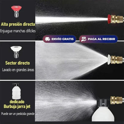 WaterJet™ – myjka ciśnieniowa + torba + DODATKOWY BEZPŁATNY akumulator