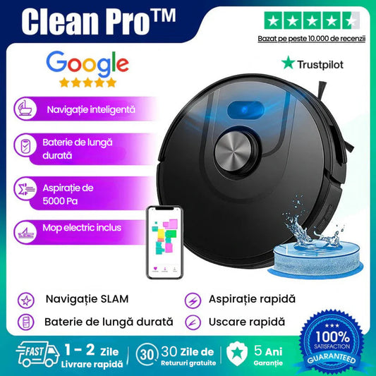 CleanPro™ 3 w 1 inteligentny robot odkurzający